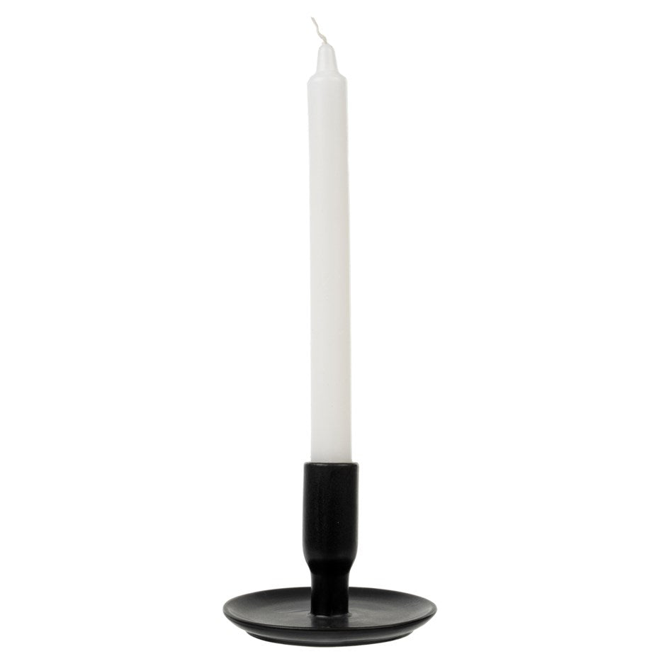 Bougeoir Bohème - Noir - Beige avoine
