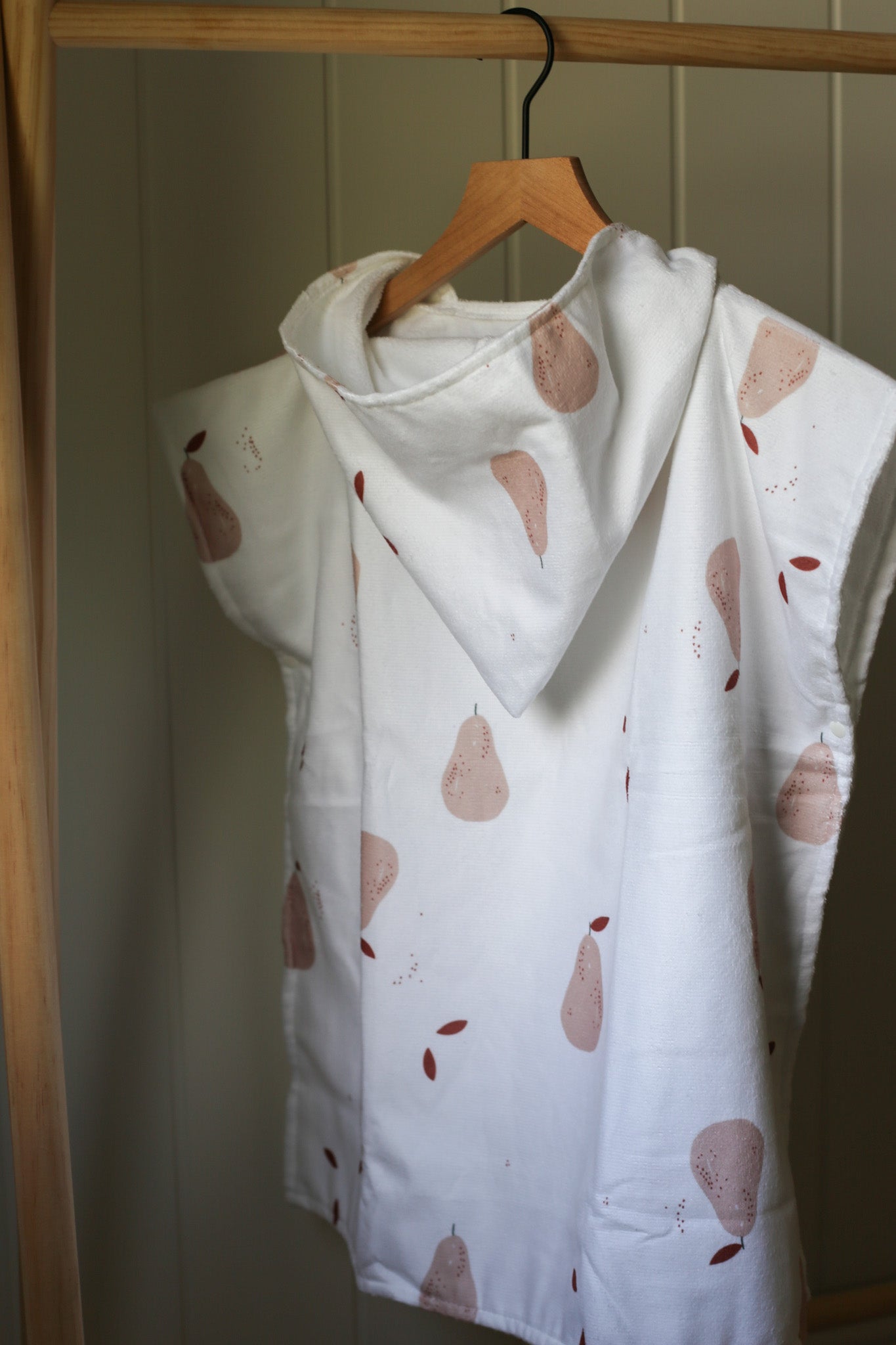 Poncho Poires pour tout-petits - Beige avoine - Beige avoine