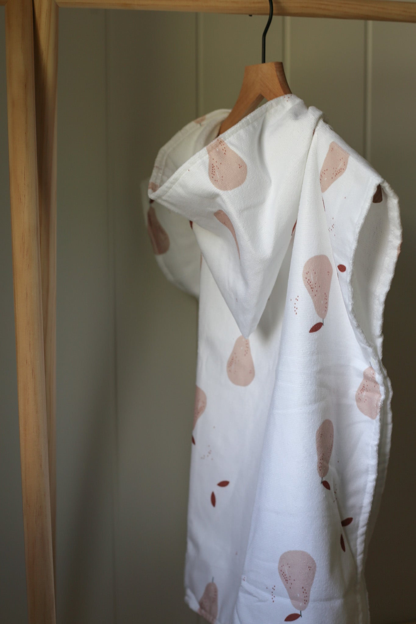 Poncho Poires pour tout-petits - Beige avoine - Beige avoine