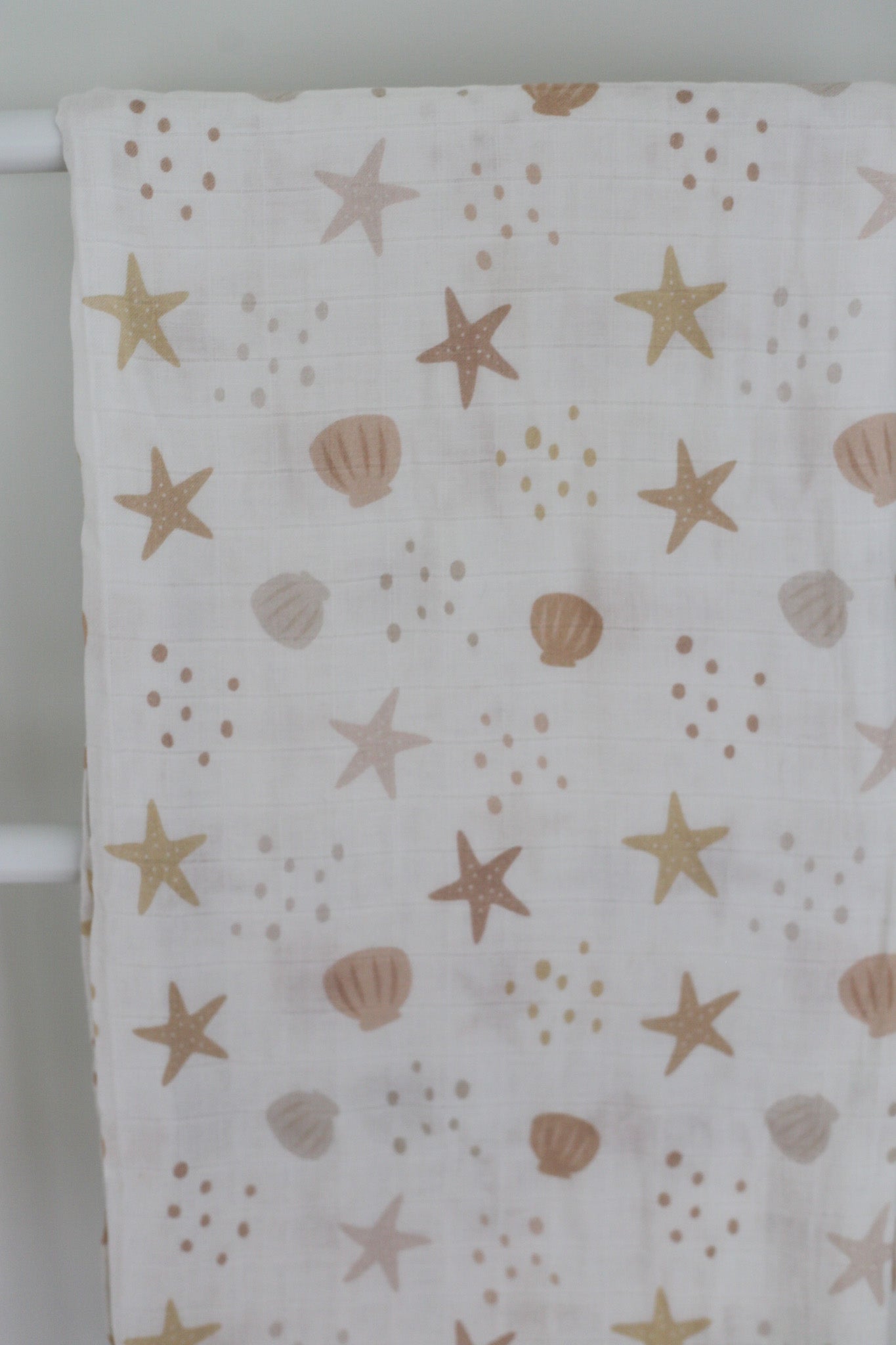 Mousseline coquillages - Beige avoine - Beige avoine