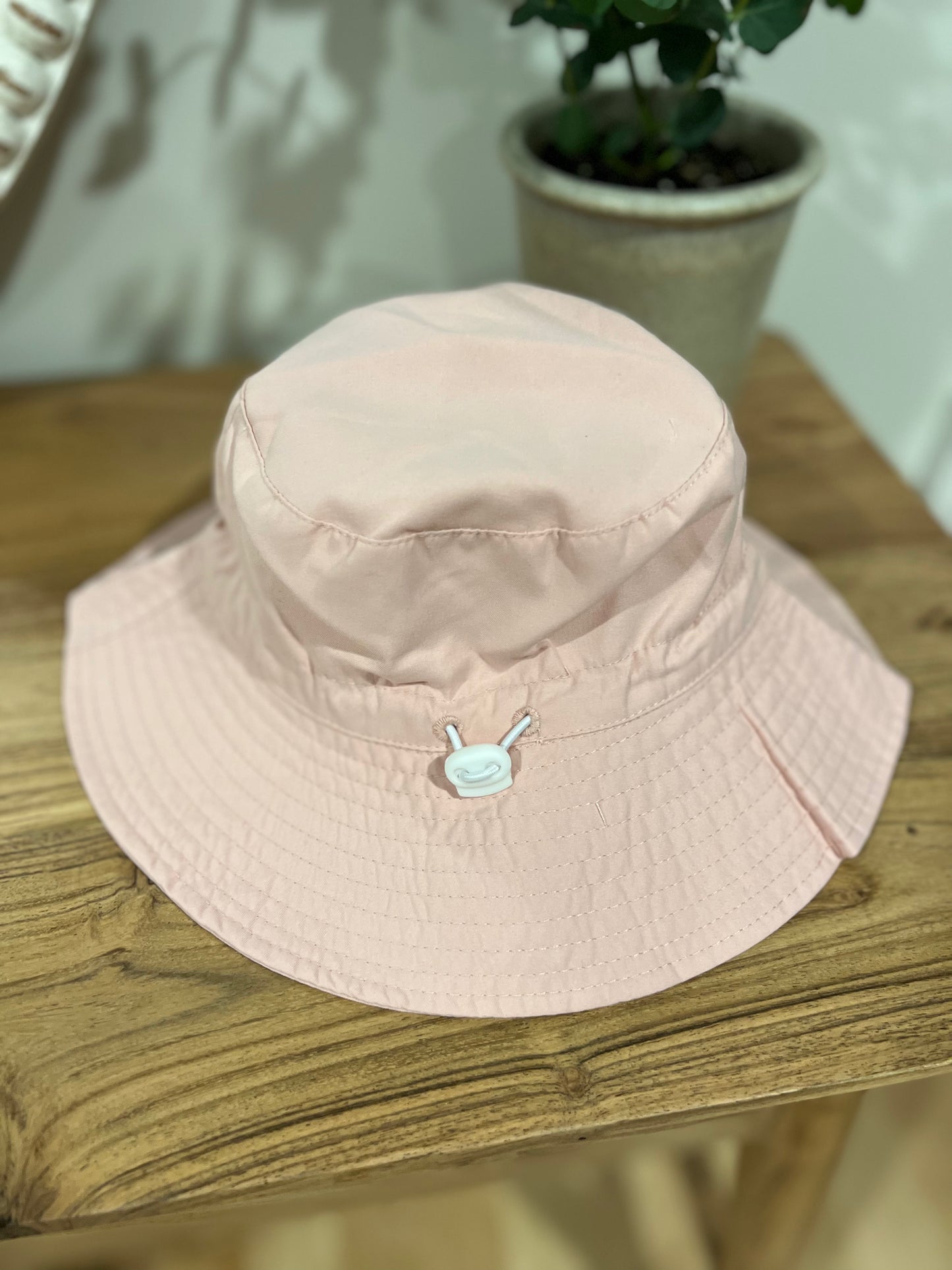 Chapeau d'été en coton ajustable - FPS 50 - Beige avoine - Beige avoine
