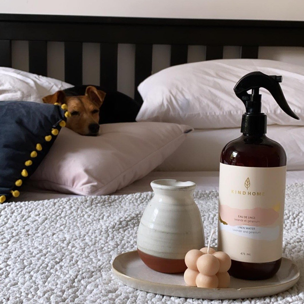 Eau de linge - Lavande et géranium - Beige avoine